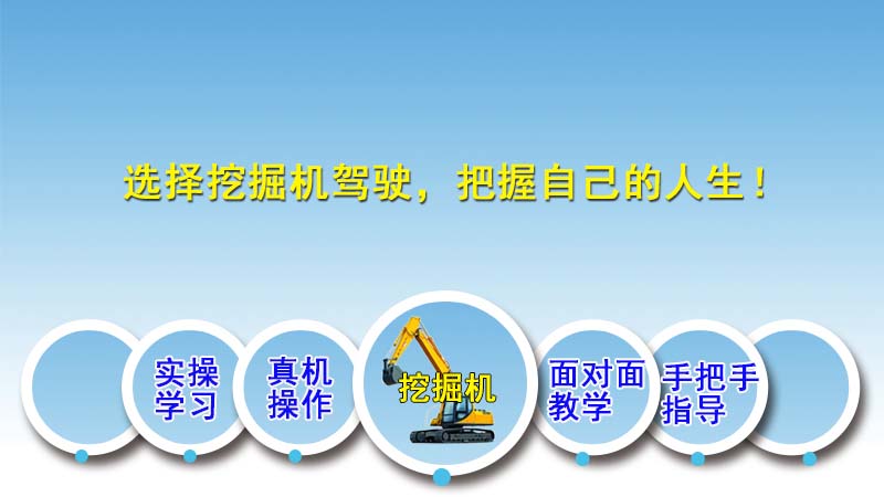 4月份挖掘机、装载机证件考试报名收单中